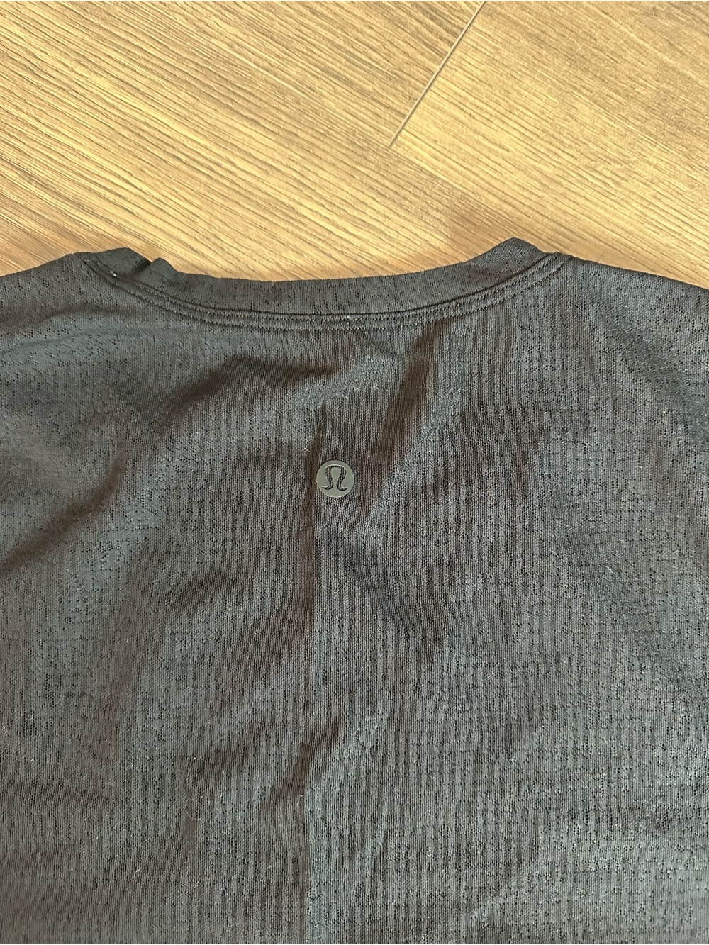 lululemon athletica Black Short Sleeve Tech Tee